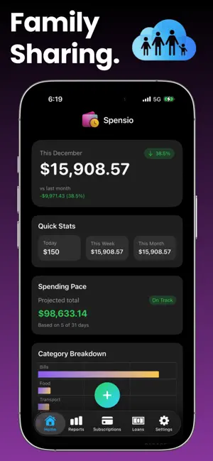 Spensio: Track Bills & Loans screenshot 4