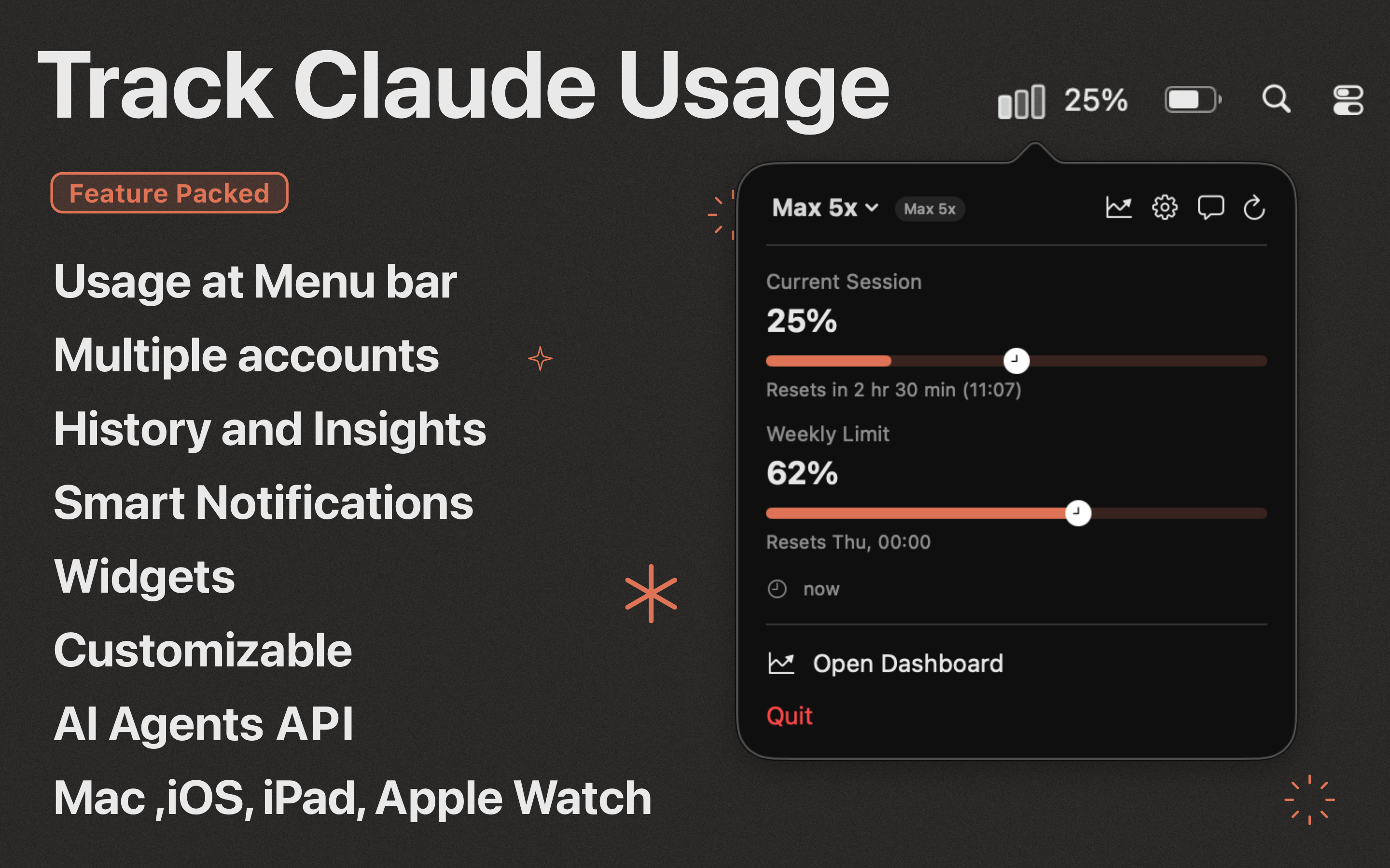 Usage for Claude screenshot 8