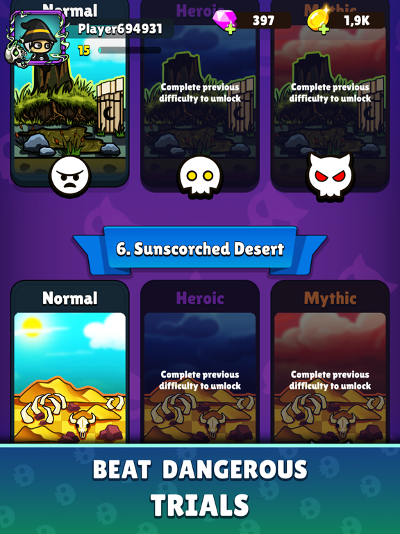 Rise of Necromancer iPad screenshot 8 - Games app