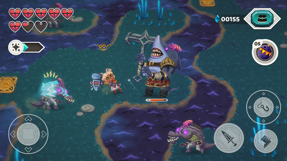 #8. Legend of the Skyfish 2 (iOS) Av: Crescent Moon Games