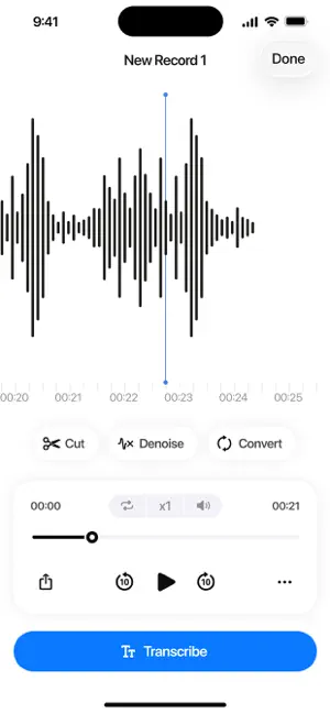 Voice Recorder－Audio Memos Арр screenshot 1