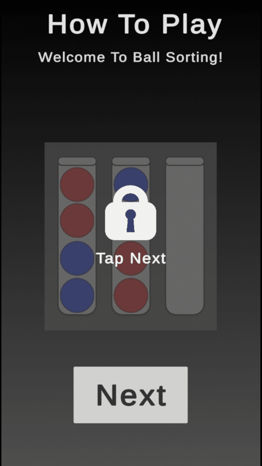 #6. Ball Sorting In Tubes (iOS) Podle: Nutron Labs