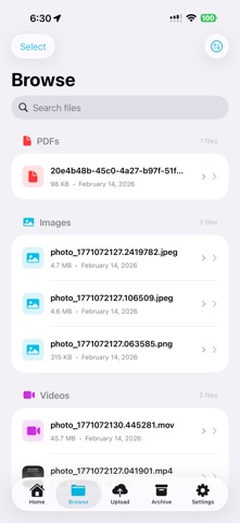 CloudVault - File Storage Screenshot 4 of 5