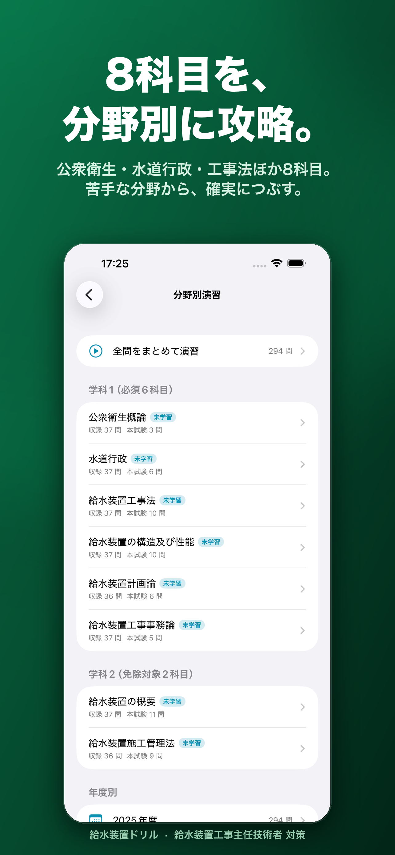給水装置ドリル