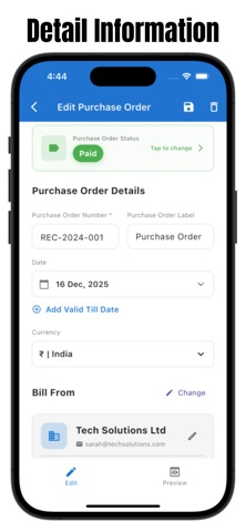 Invoices, Quotes & Estimates Screenshot 6 of 6
