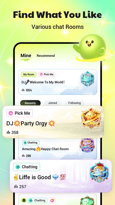 infun: Group Voice Chat Rooms Screenshot