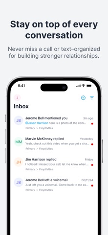 Ring4: Business Phone Number iPhone screenshot
