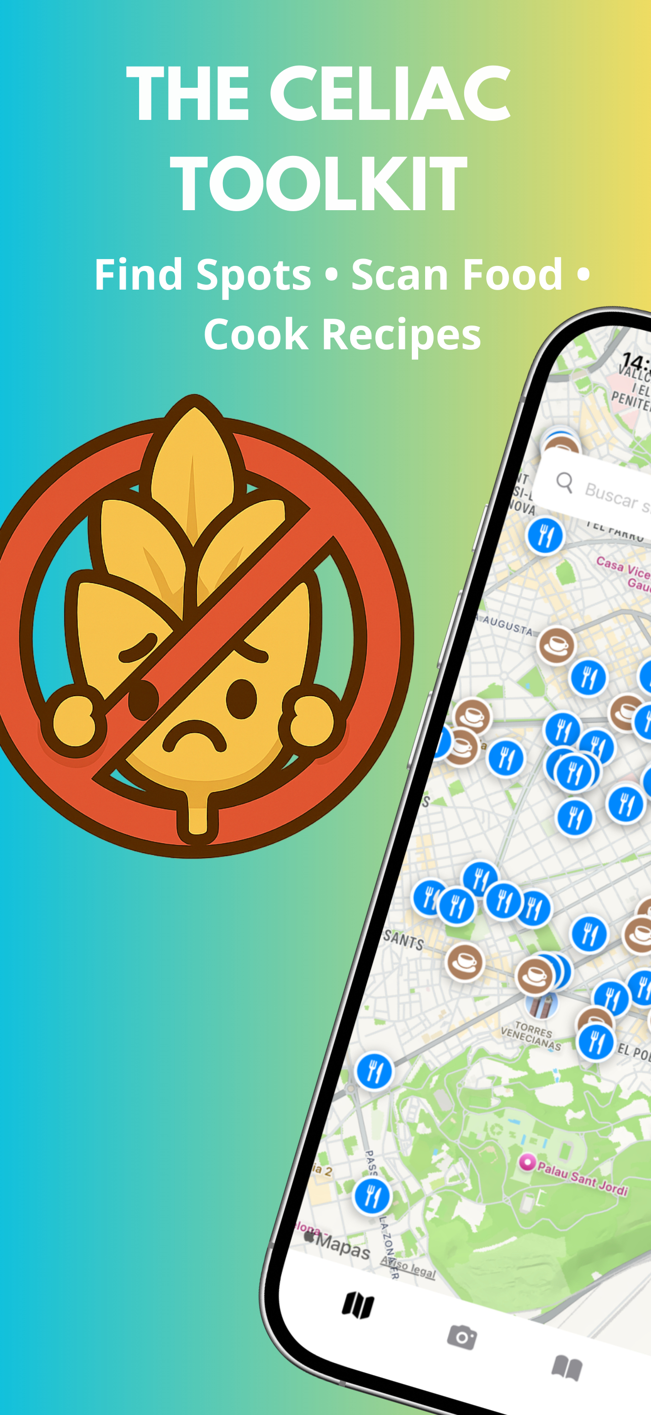GF Scanner: Foodie & Recipes