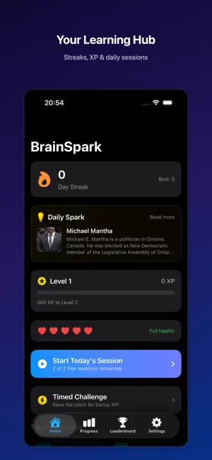 BrainSpark: Quiz & Learn screenshot 2
