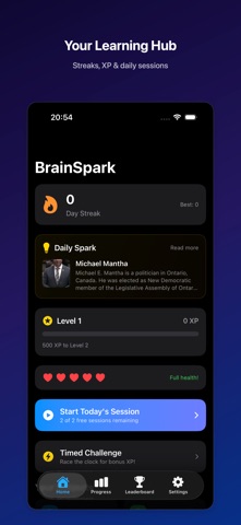 BrainSpark: Quiz & Learn Screenshot 2 of 4