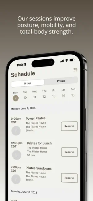 The Pilates House screenshot 4