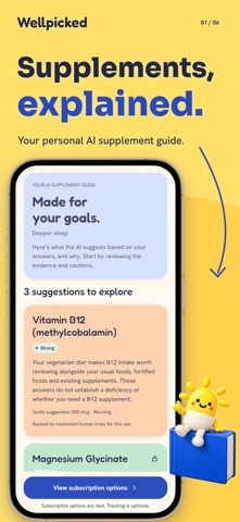 Wellpicked: Supplement Guide Screenshot 1 of 6