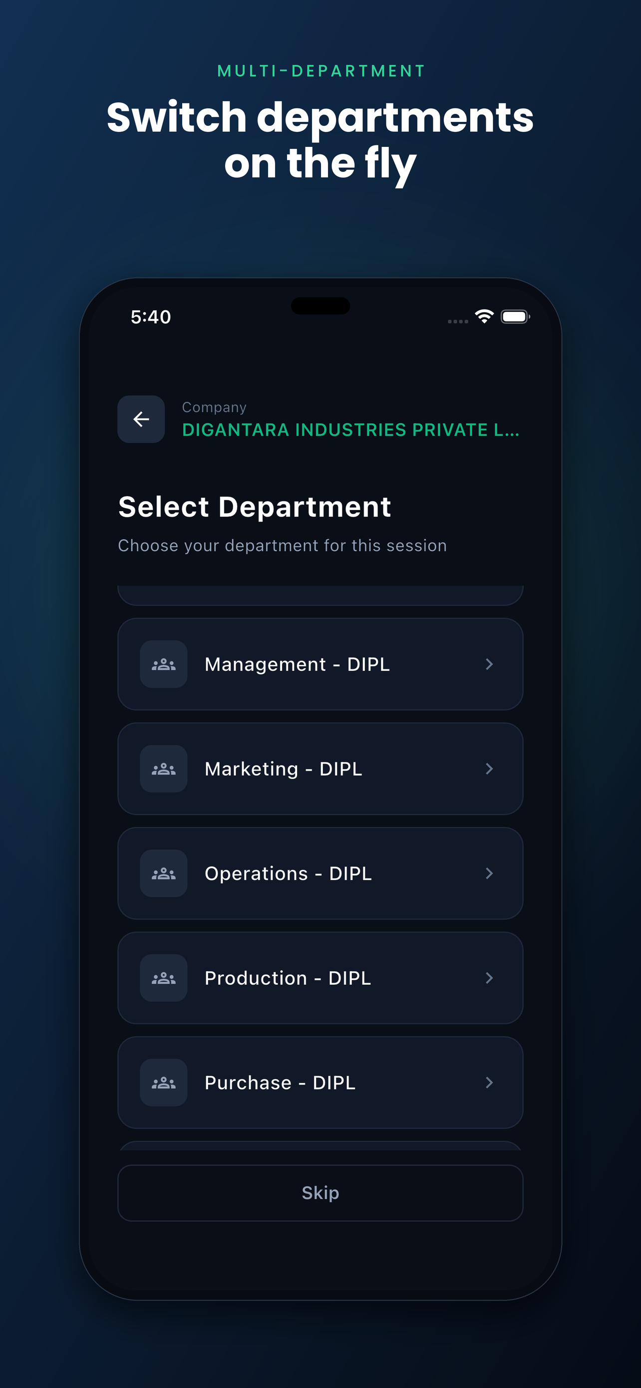 MFG Pro screenshot 3