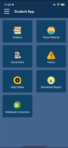 Student App Schoooly screenshot