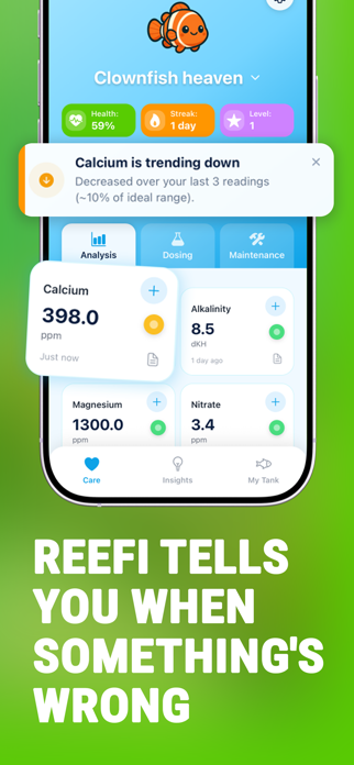 Reefi: Aquarium Tracker Screenshot 2 of 7