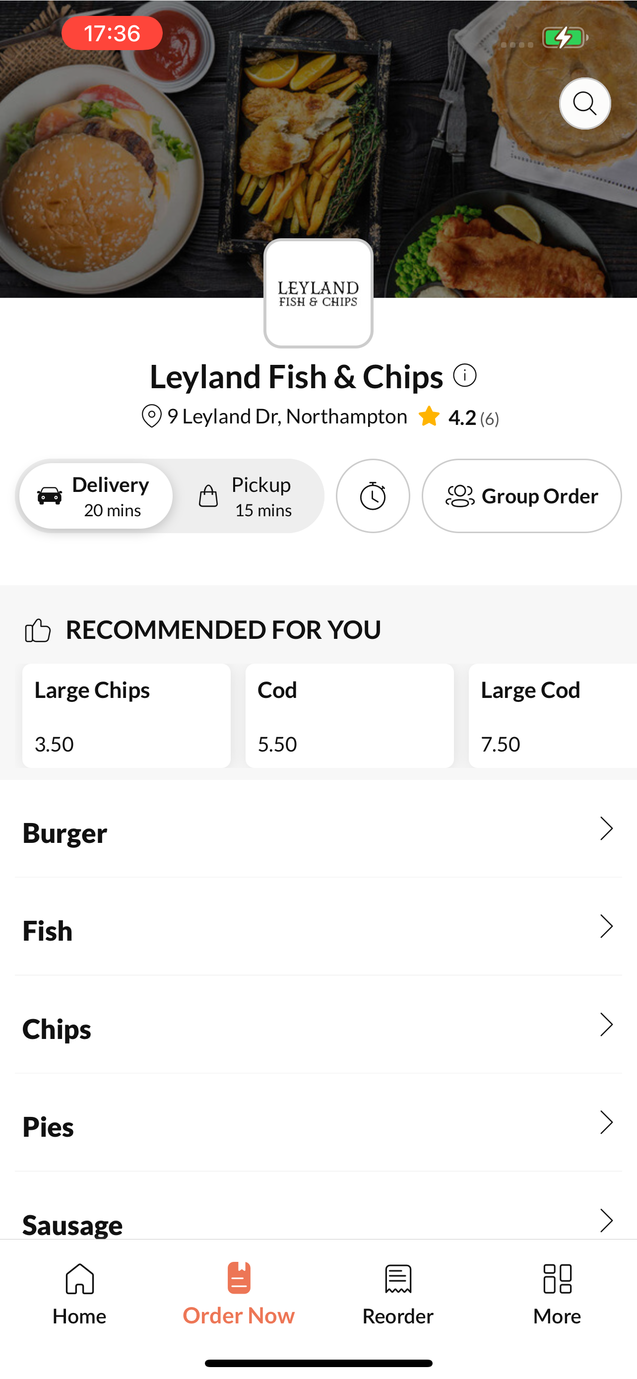 Leyland Fish & Chips screenshot 2