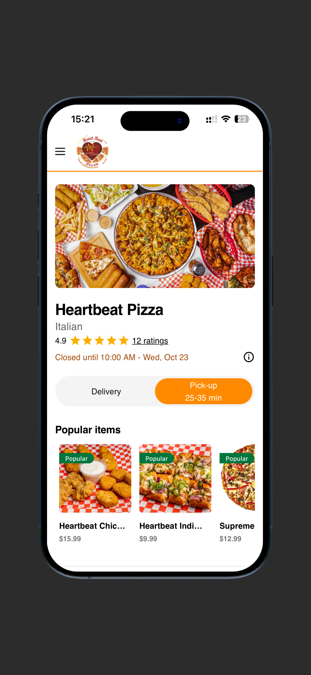 Heartbeat Pizza screenshot 3