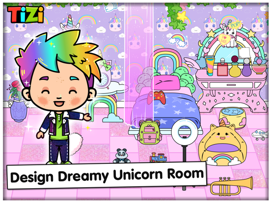 Tizi Town - Room Design Games iPad screenshot 6 - Education app