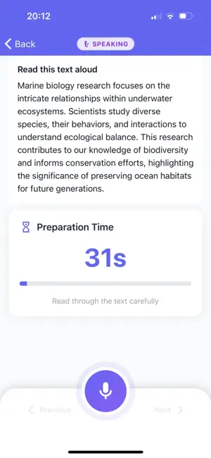 PTE Exam Practice - PTEasy screenshot 2