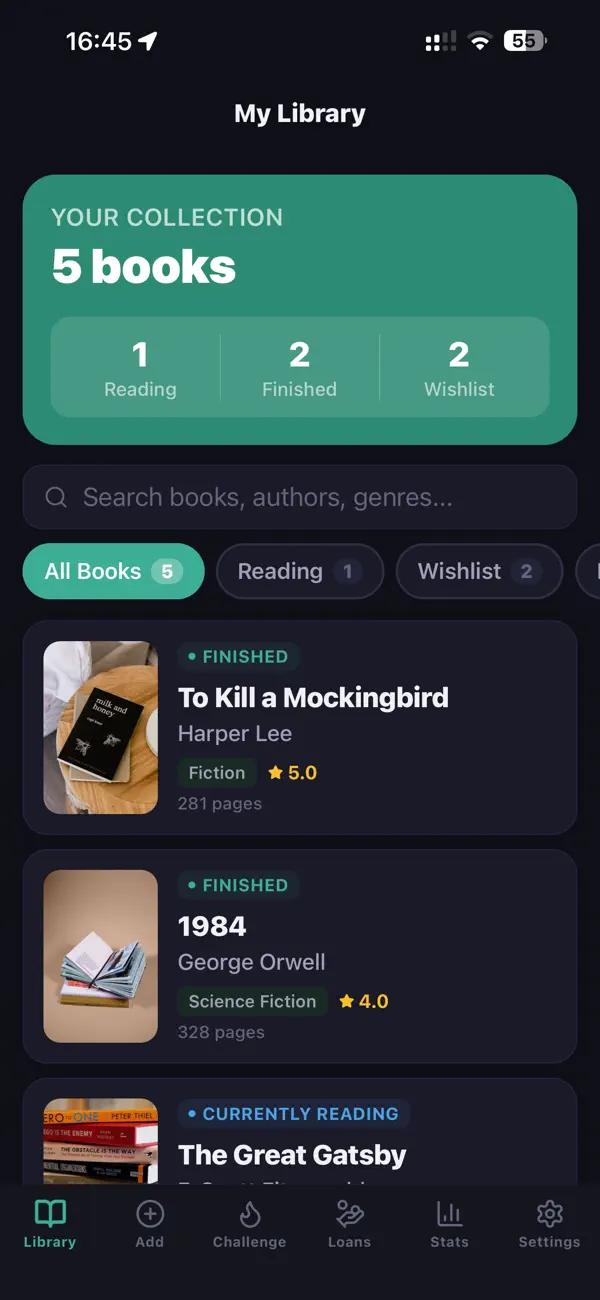 #1. Library Manager Pro (iOS) Által: Gianfranco Antenucci