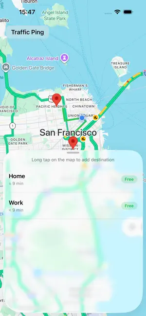 Traffic Ping screenshot 2