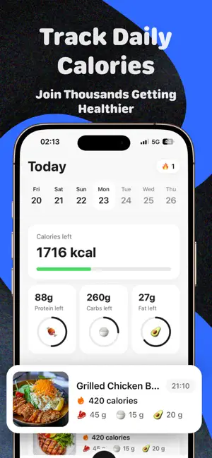 CalWay: AI Calorie Counter screenshot 1