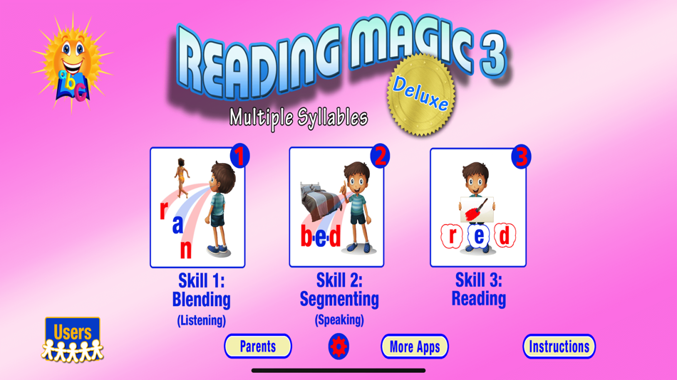 #1. READING MAGIC 3 (iOS) 由: PRESCHOOL UNIVERSITY