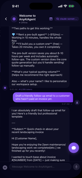 AnyAIAgent Screenshot 2 of 3