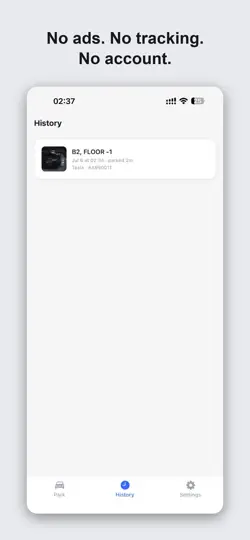 Forget My Car: Parking Finder iPhone Ekran Görüntüsü 5