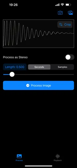 Waveform Camera iPhone Screenshot 2