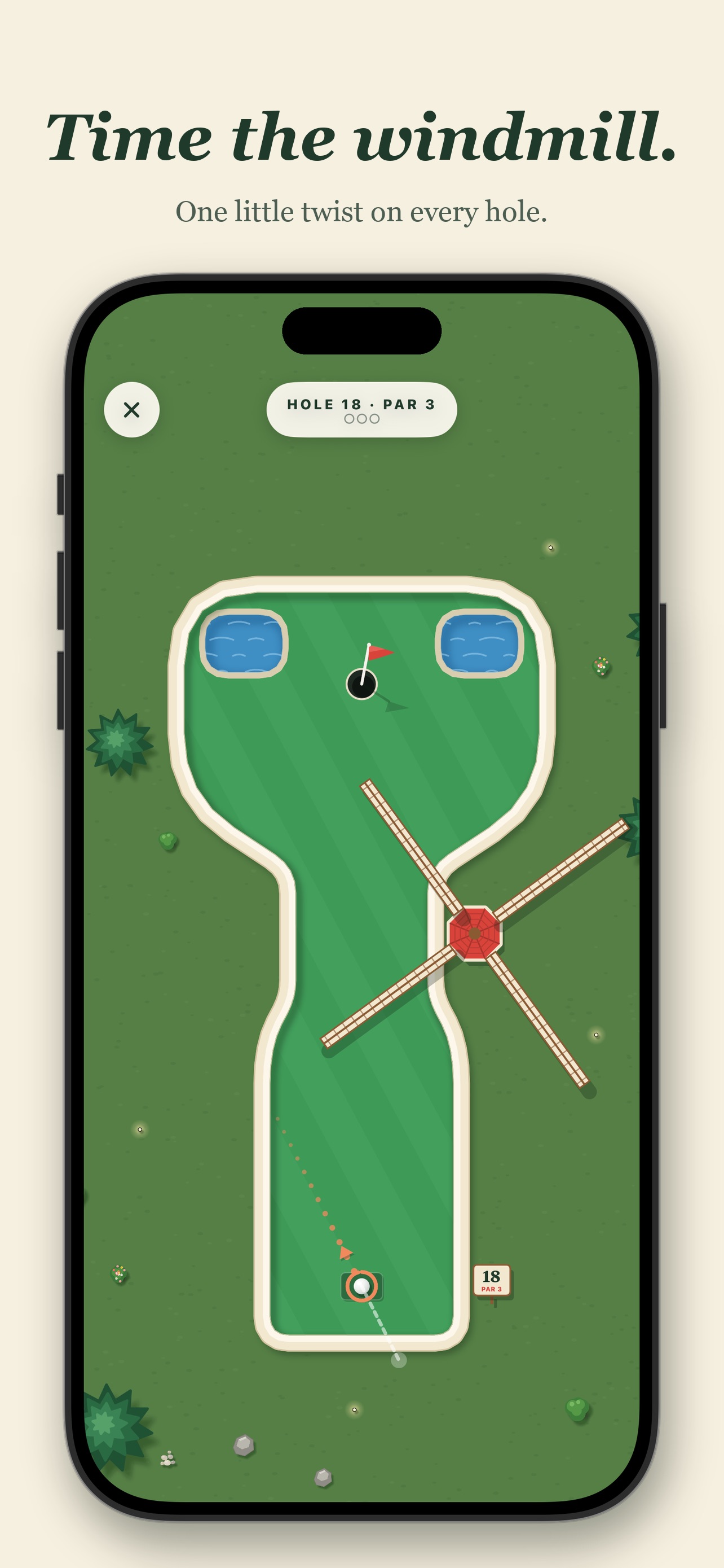 Screenshot 2 of Greens: Mini-golf