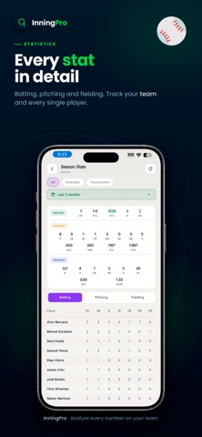 InningPro: Baseball & Softball screenshot
