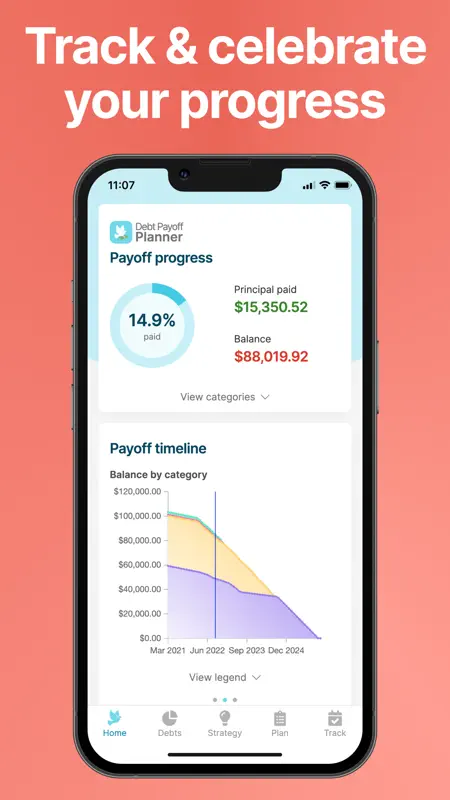Debt Payoff Planner & Tracker screenshot 8 of 8