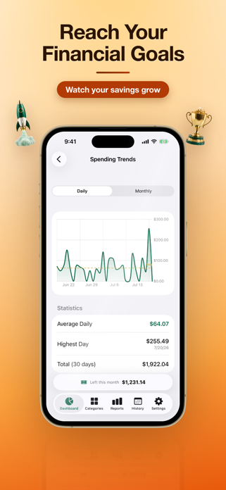Expense Tracker: BudgetPulse Screenshot 3 of 6