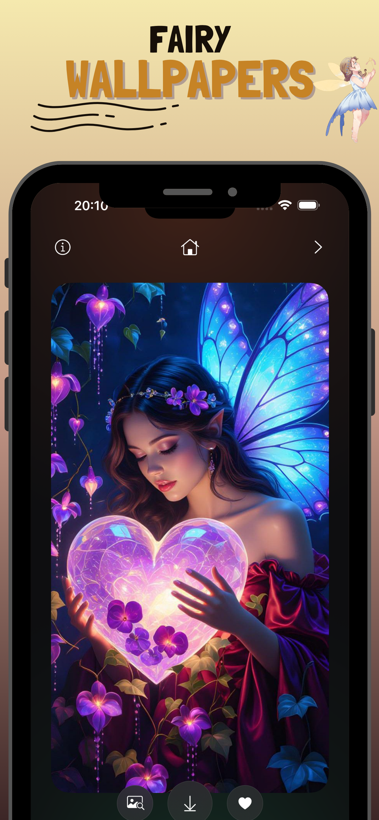 Cute fairy wallpaper 4k