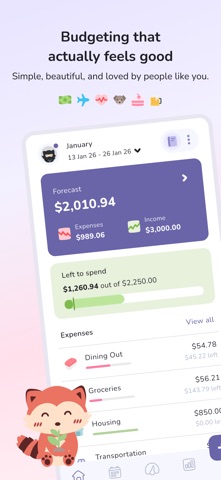 Budgeting App - Spend Tracker Screenshot 1 of 8