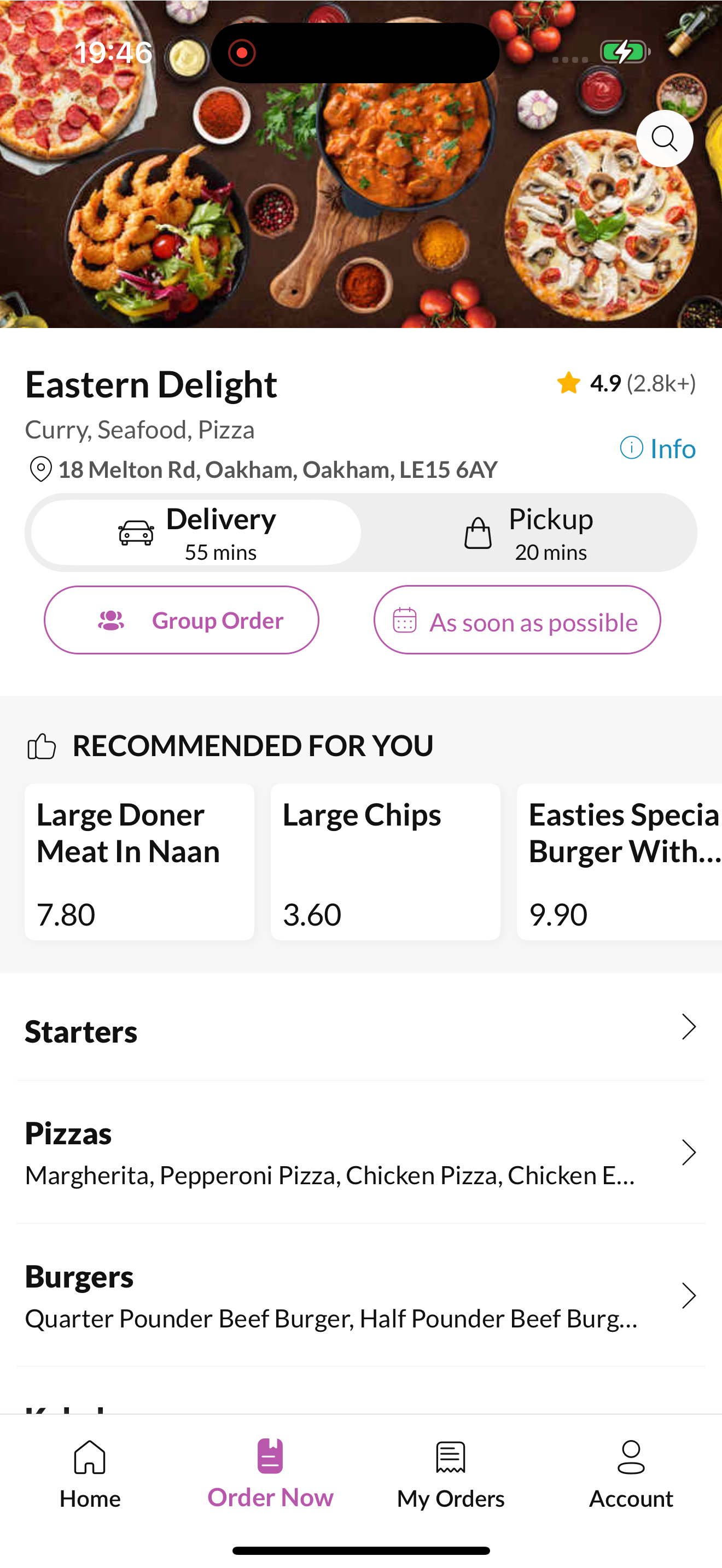 Eastern Delight.
