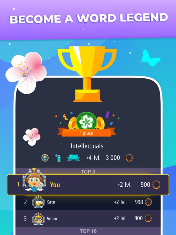 Words of Clans — Word Puzzle iPad screenshot 5 - Games app