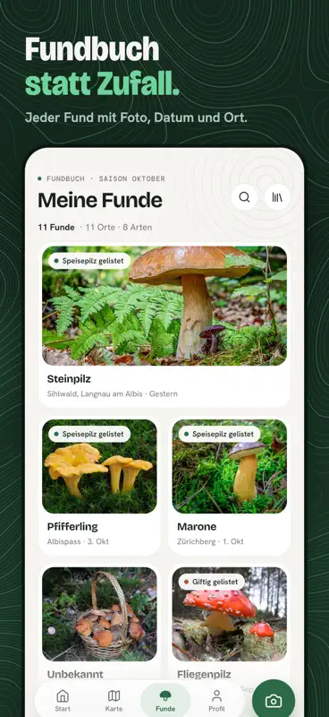 PilzFinder: Pilze per Foto-KI screenshot 3 of 9