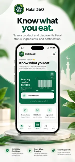 Halal 360: Halal Food Scanner screenshot 1