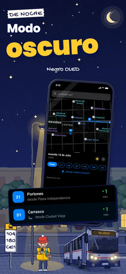 Screenshot 6 von 6 zu AhiVoy: Buses Uruguay