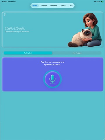 CatChat: Translator & Scanner iPad screenshot