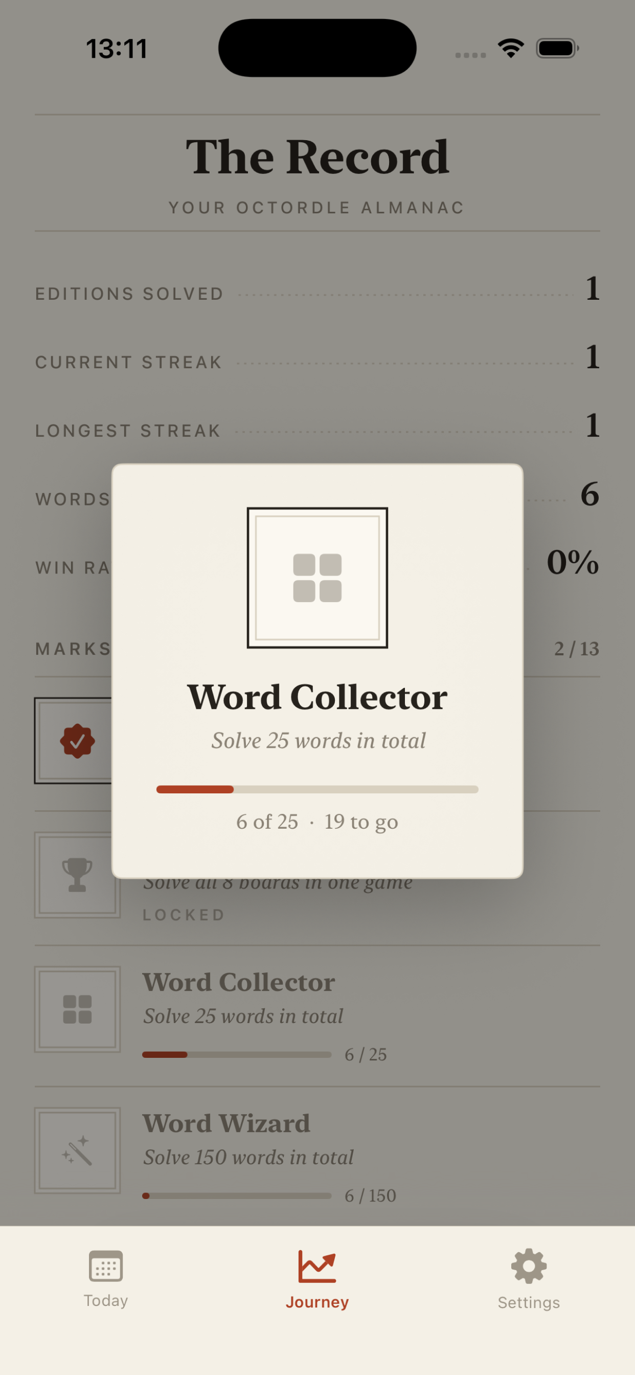 Octordle- Daily 8 Words Puzzle screenshot 9