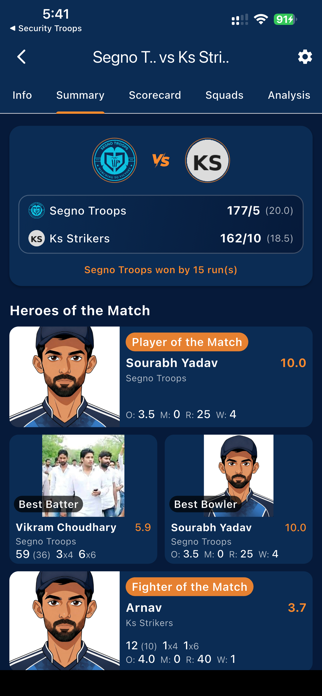 Cricketers Pitch Screenshot 1 of 10