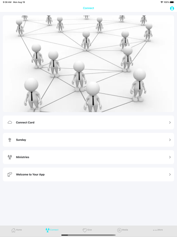 Queens Church of God iPad screenshot 2 - Lifestyle app