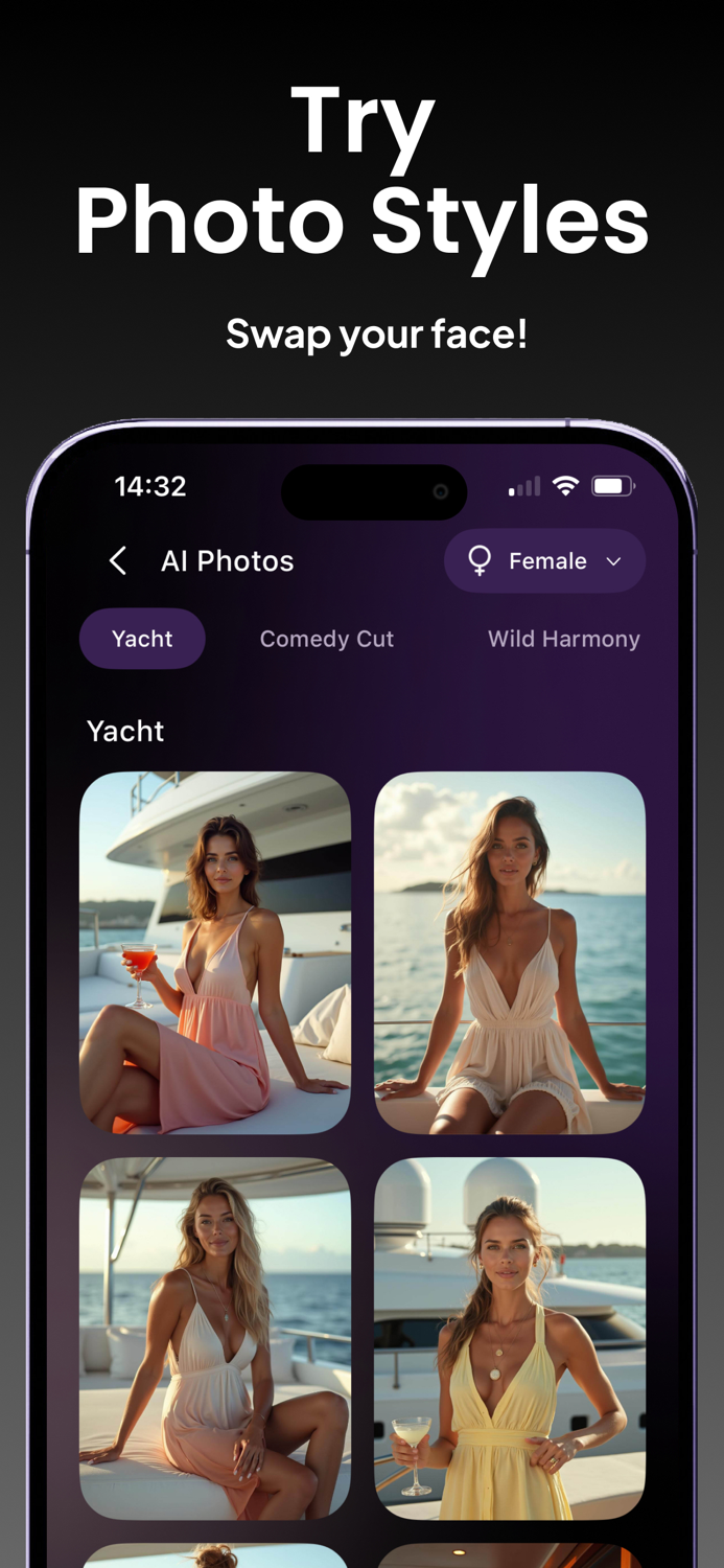 AI Video, Face Swap Milena