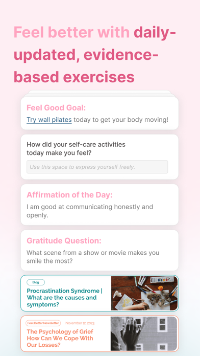 Self Therapy Journey: Relate Screenshot