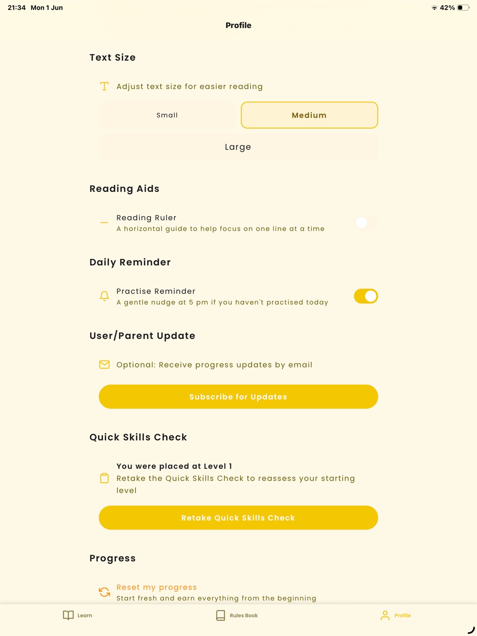 iPad screenshot