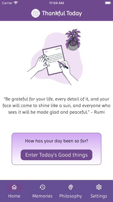 Thankful Today Screenshot