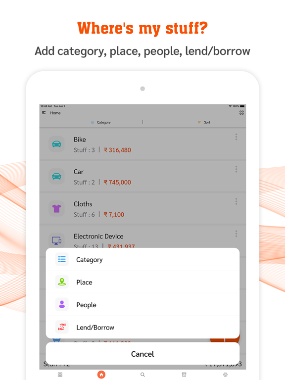 Screenshot #5 pour My Stuff: Inventory Tracker